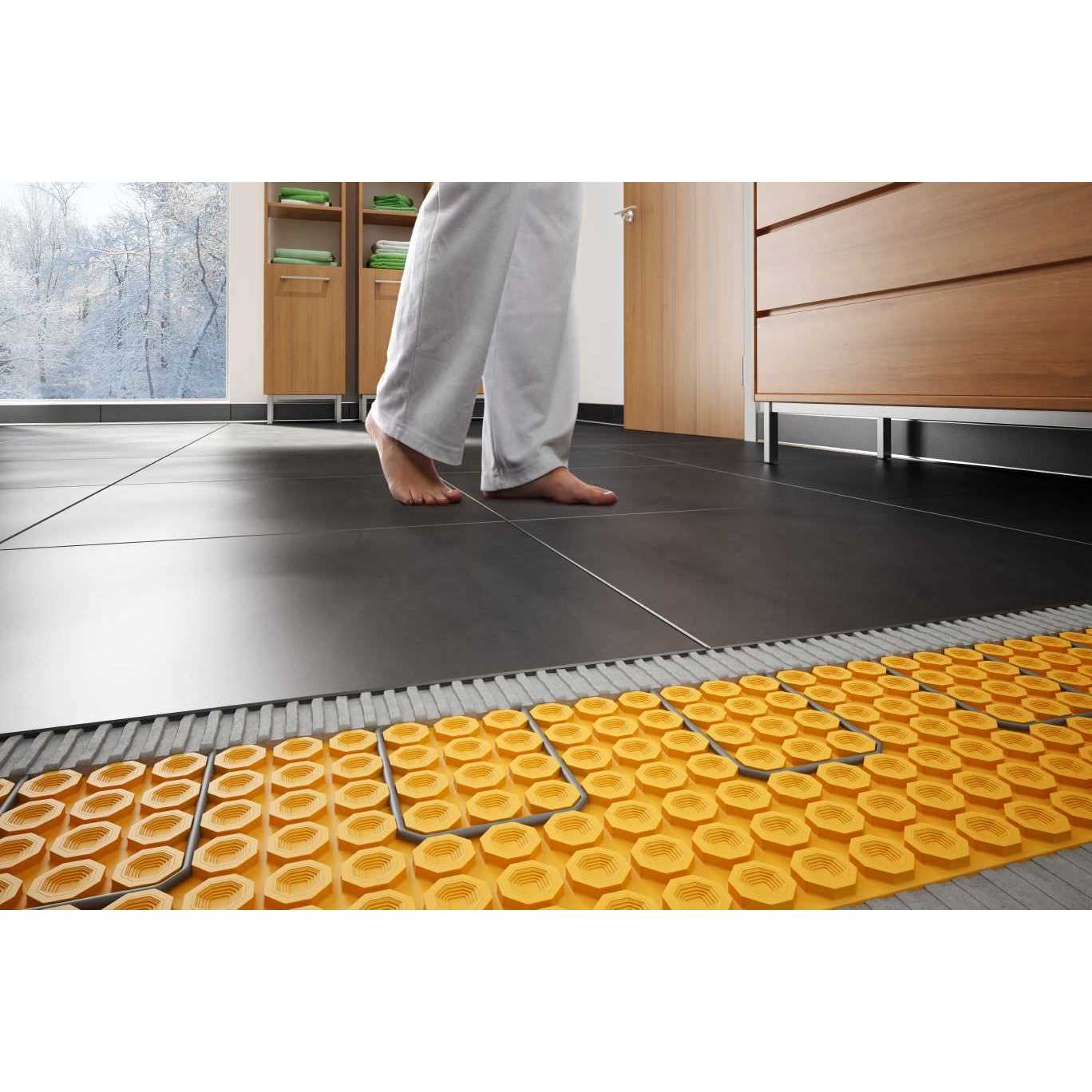 Schluter Ditra Heat Touchscreen Programmable Floor Heating Thermostat 120v240v - Image 3