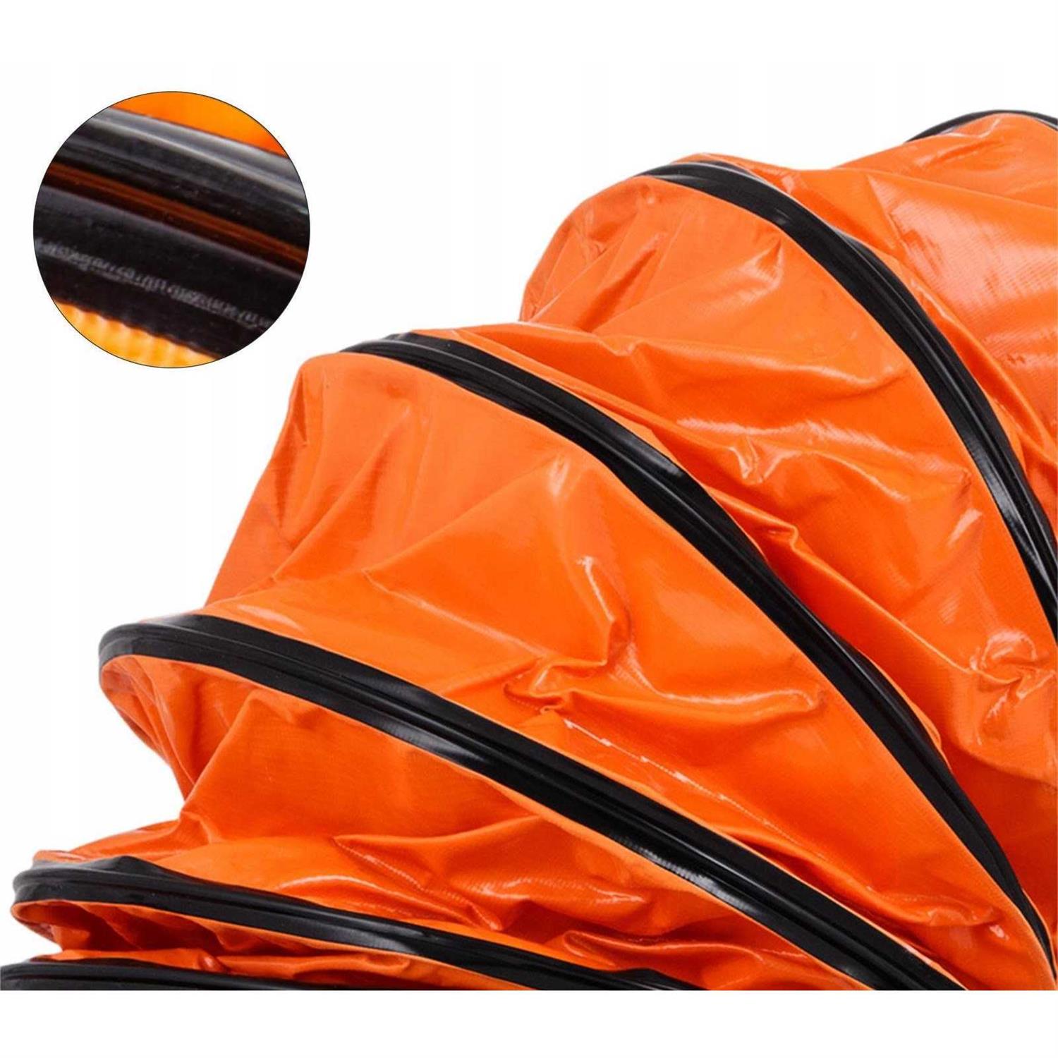 VEVOR 25ft Ducting Hose PVC Flexible Duct Hosing Utility Blower - Image 5