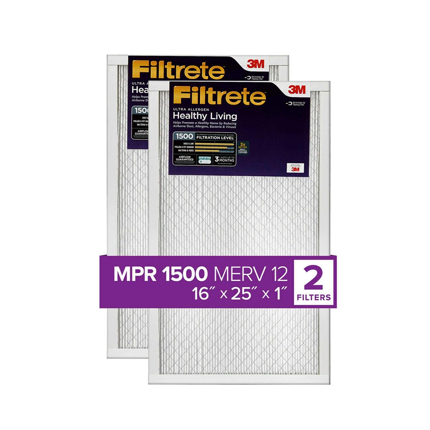 Filtrete AC Furnace Air Filter MPR 1500 - Image 4