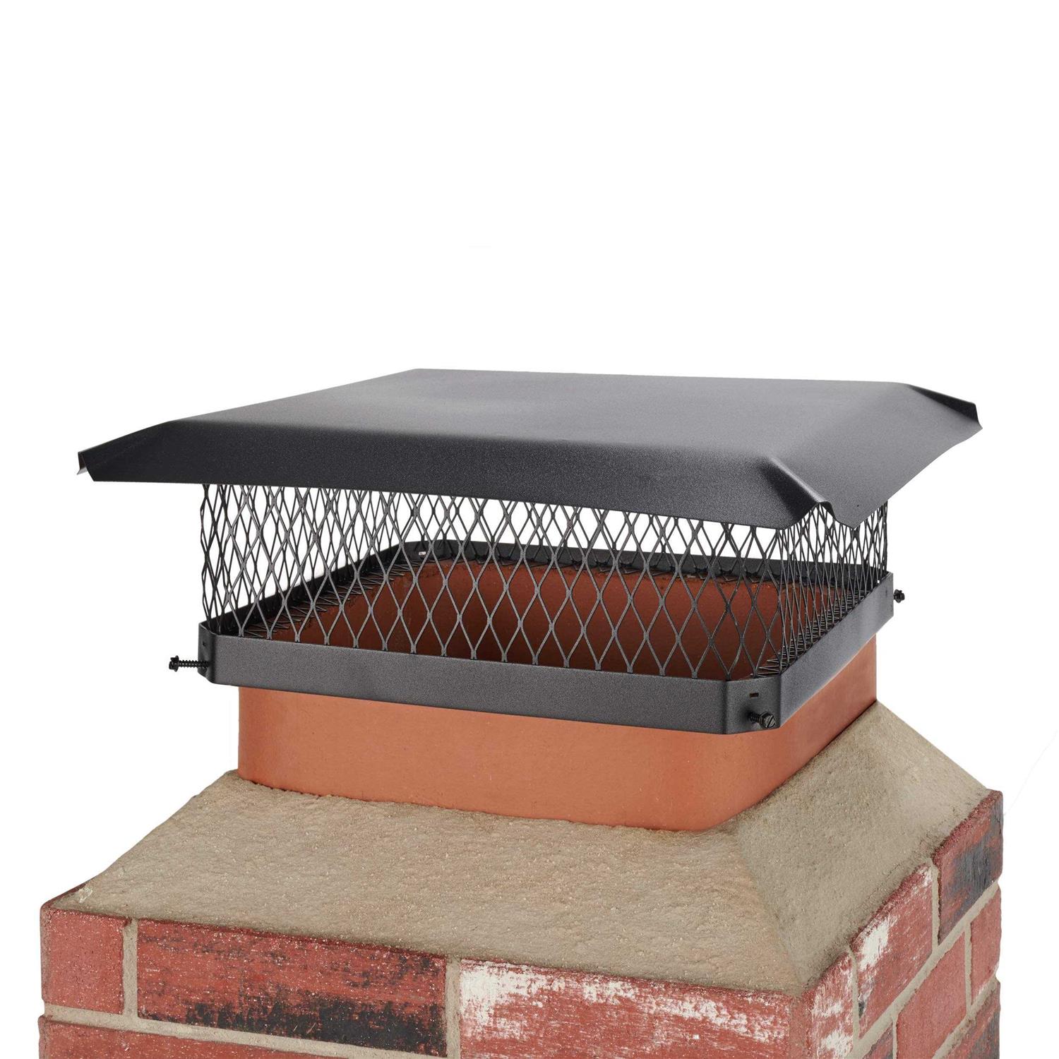Shelter SC1818 Single-Flue Galvanized Steel Chimney Cap - Image 3