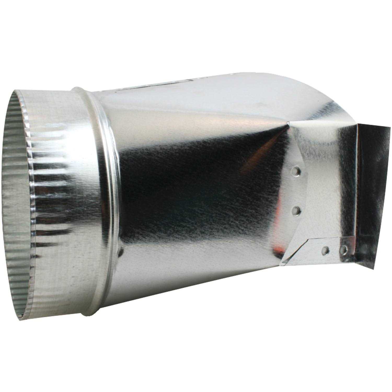 Deflecto DGT36 Galvanized Round Transition - Image 4