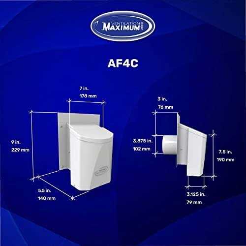Ventilation Maximum AF4C-BL Exhaust Vent - Image 5