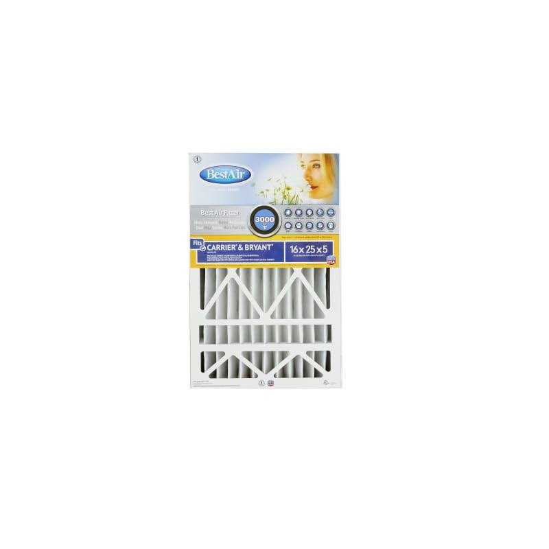 BestAir 16 x 25 x 5 MERV 13 Carrier & Bryant Air Furnace Filter - Image 5