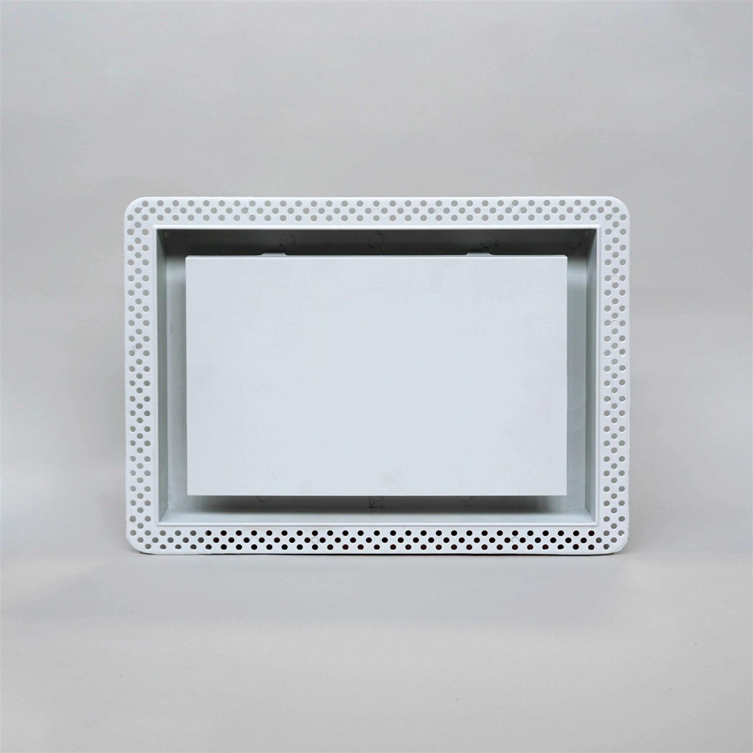 Aria Lite 10 in. x 6 in. White Flush Wall Vent - Image 5