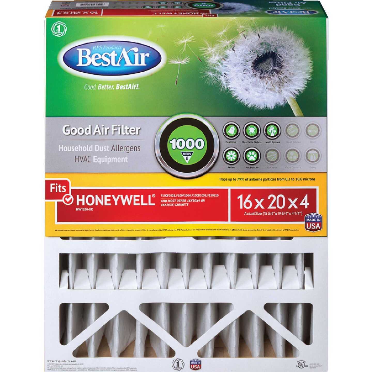 BestAir 16 x 20 x 4 Honeywell FPR 4 Air Cleaner Filter - Image 3