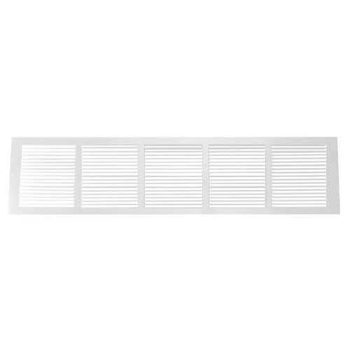 Hart Cooley 650 Series White Flat Wall Return Air Grille - Image 3