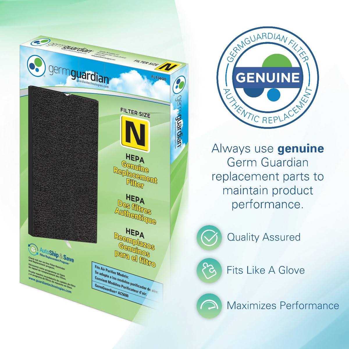 Germ Guardian FLT5600 HEPA Air Purifier Replacement Filter N - Image 4