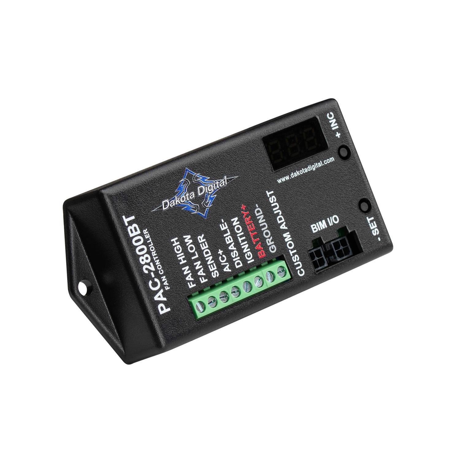 Dakota Digital PAC-2800BT Electric Fan Controller Bluetooth Control 70 Amp 1967 - Image 3