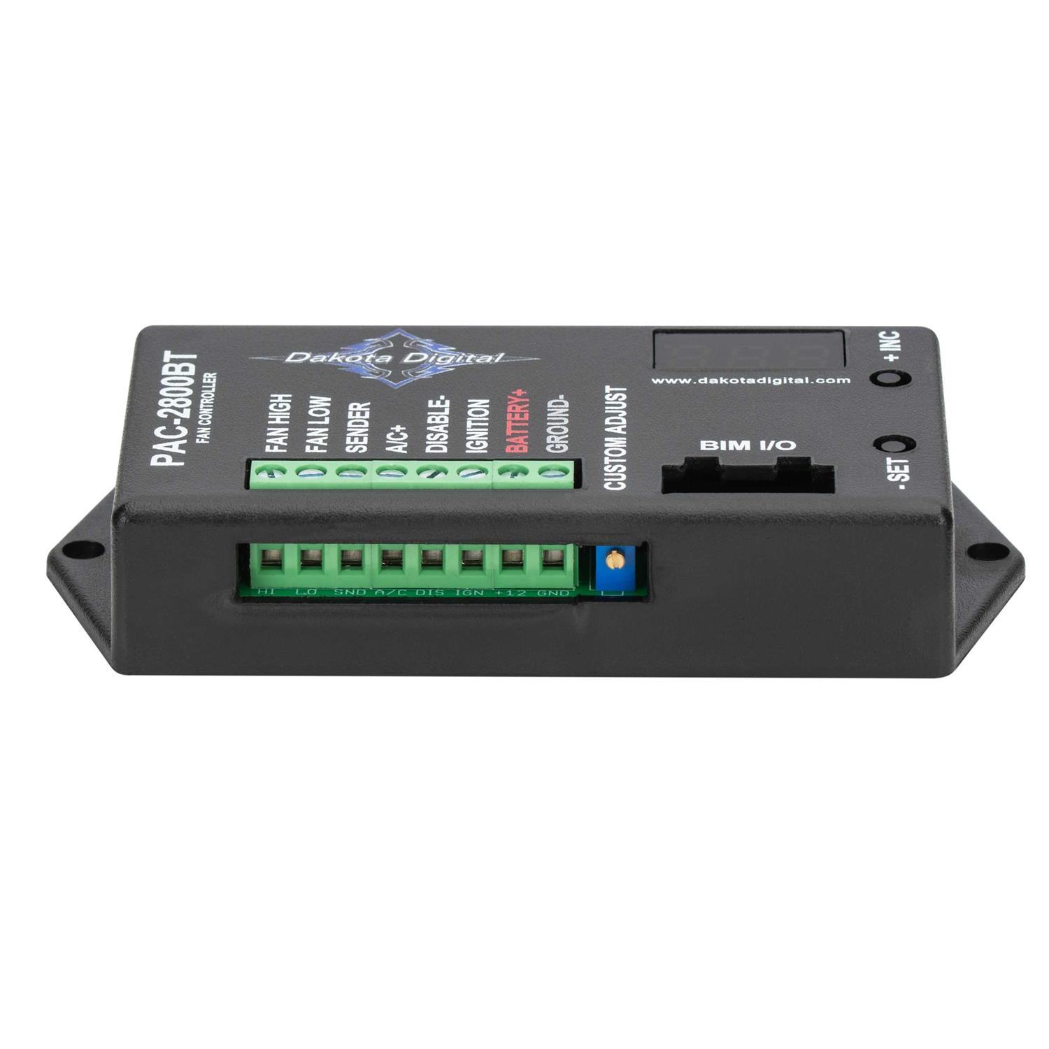 Dakota Digital PAC-2800BT Electric Fan Controller Bluetooth Control 70 Amp 1967 - Image 5