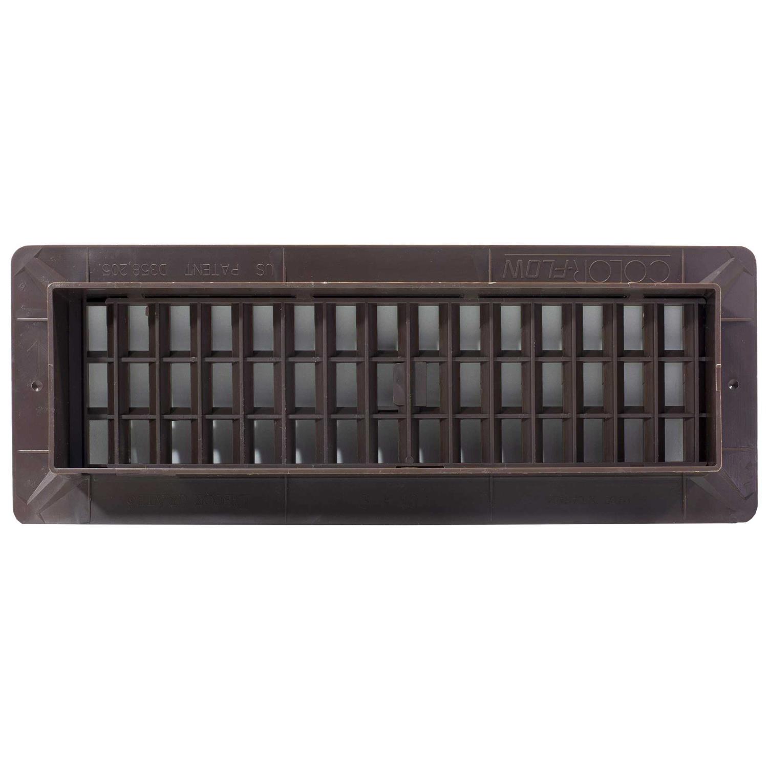 Decor Grates PL310-WB 3-Inch by 10-Inch Plastic Floor Register - Image 5
