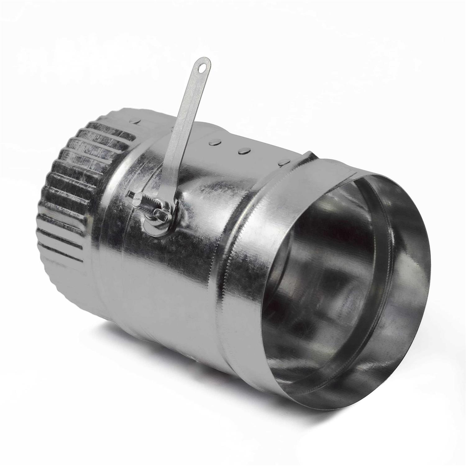 The Sheet Metal Kid 4-in HVAC Duct Manual Volume Damper with Sleeve - Image 3