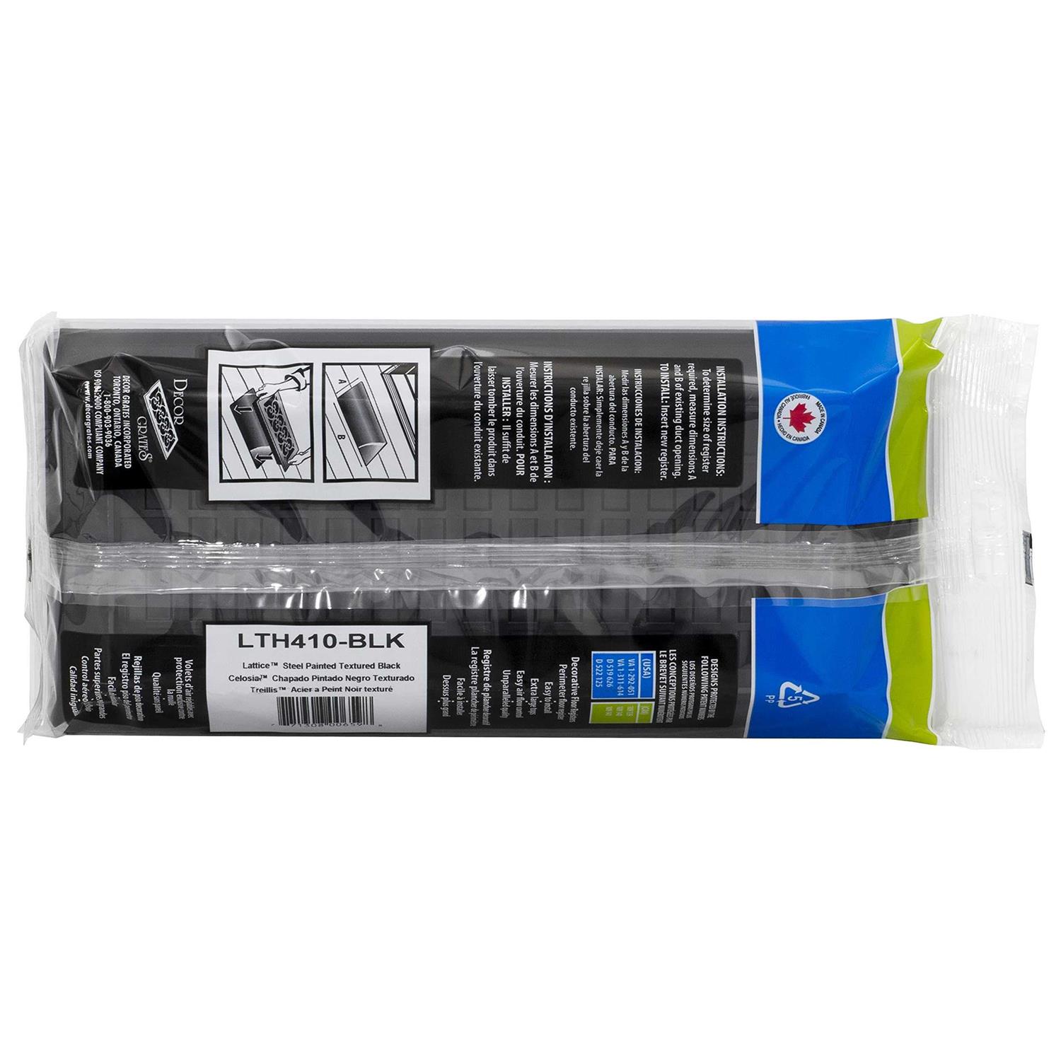 Decor Grates 4 in. x 8 in. Plastic Floor Register - Image 5