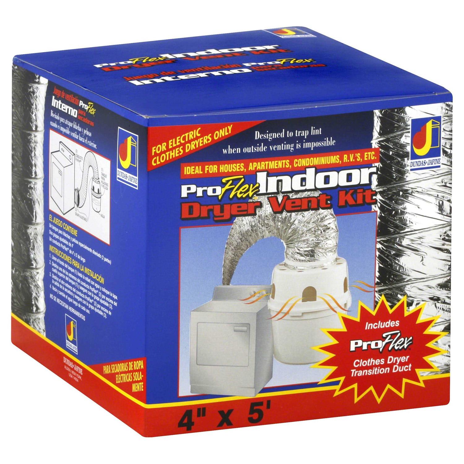 Dundas Jafine Tdidvkzw Indoor Dryer Vent Kit ProFlex - Image 5
