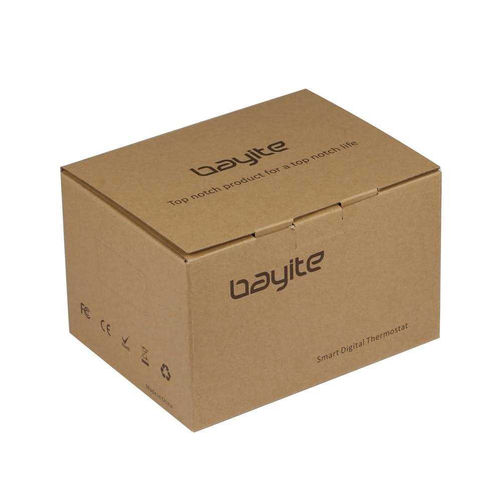 Bayite Temperature Controller 1650W 15A BTC211 Dual Digital Outlet Thermostat Plug, Pre-Wired, 2 Stage Heating and Cooling Mode - Image 5