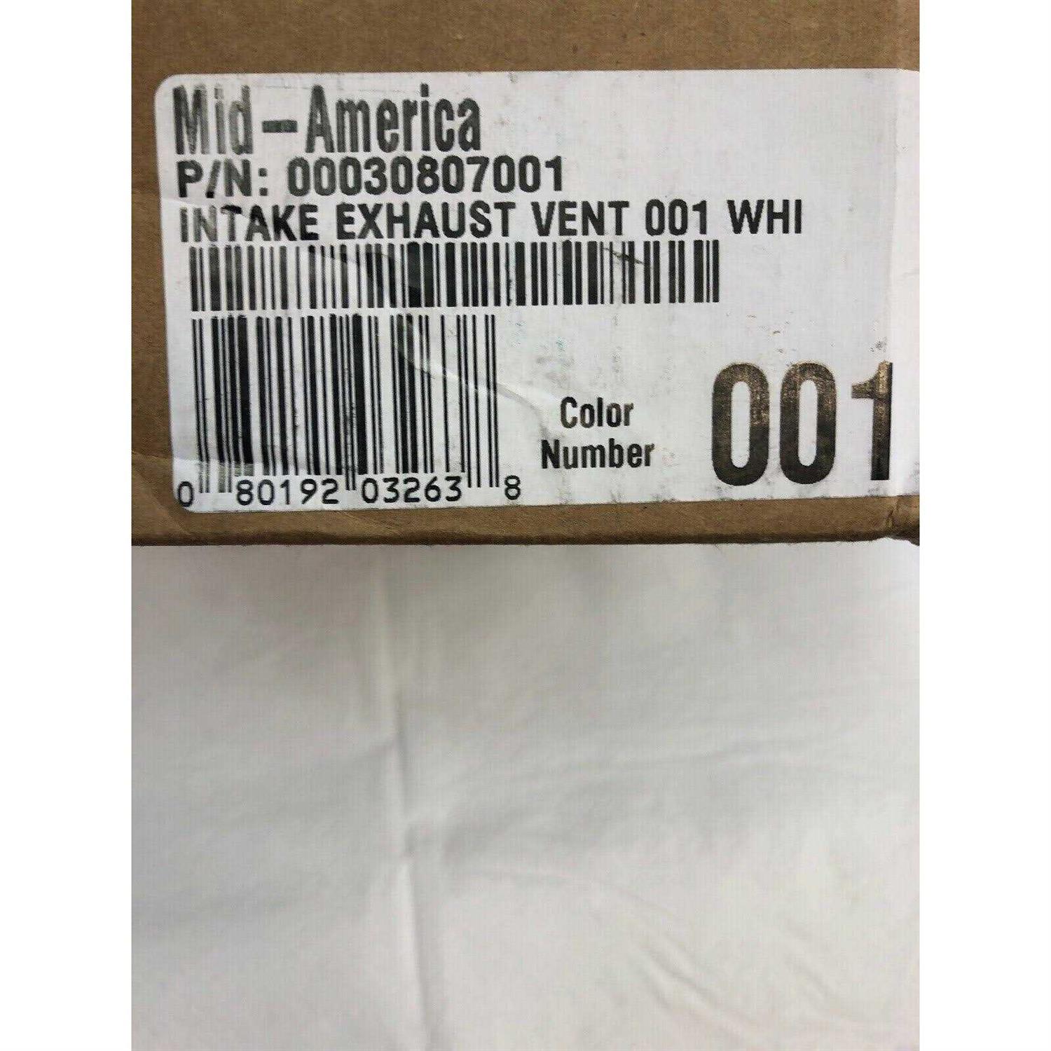 Builders Edge 140057575001 Intake & Exhaust Vent - Image 4