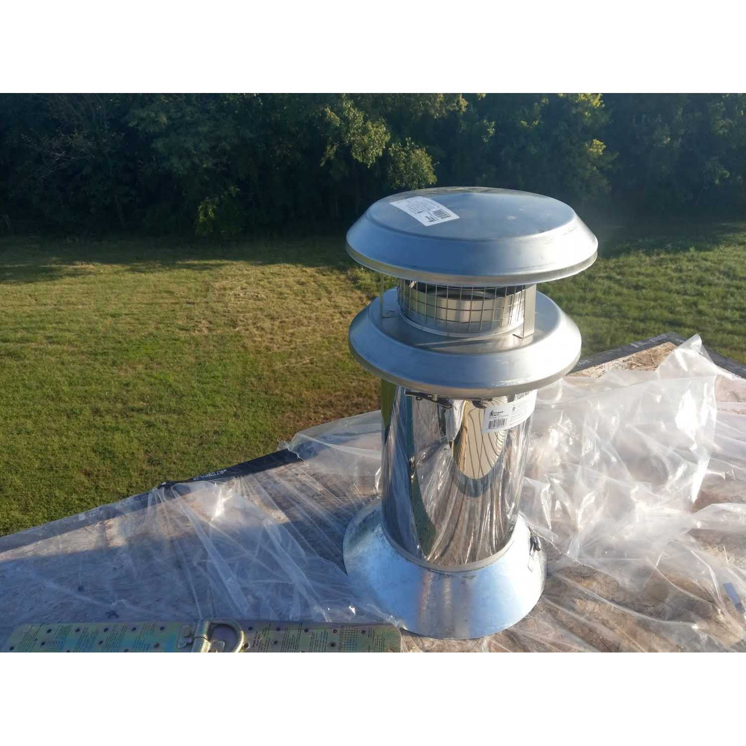 Shasta Vent 6 inch Deluxe Chimney Cap 6A-CD - Image 3