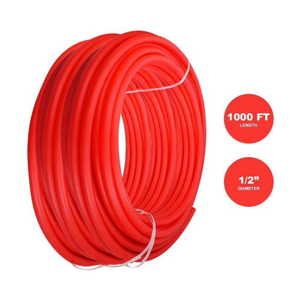 The Plumber's Choice 1/2 in. x Red PEX Tubing Oxygen Barrier Radiant HEATING Pipe - Image 3