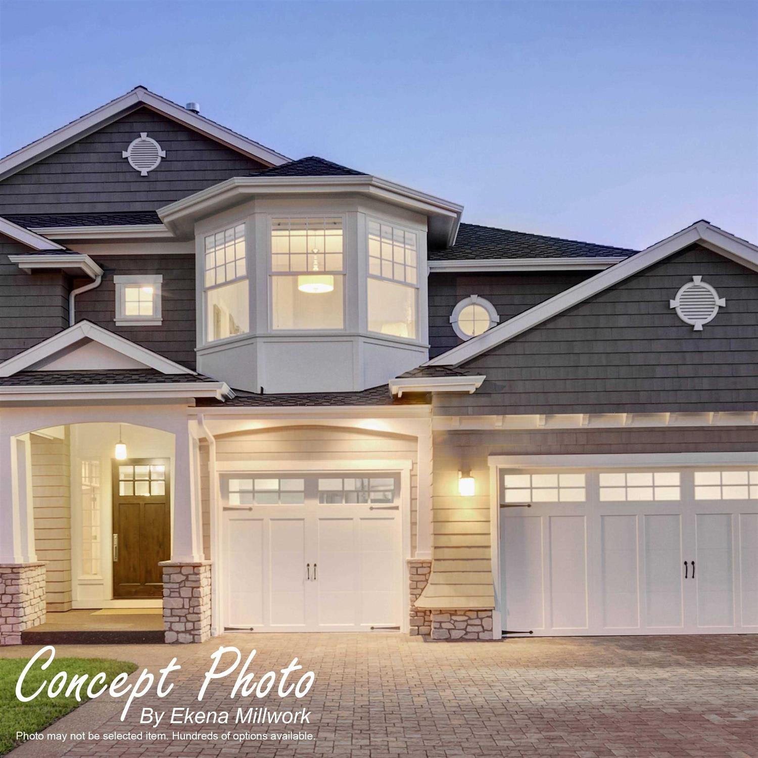 Vertical Functional Gable Vent with Flat Trim Frame Ekena Millwork GVPVE - Image 4