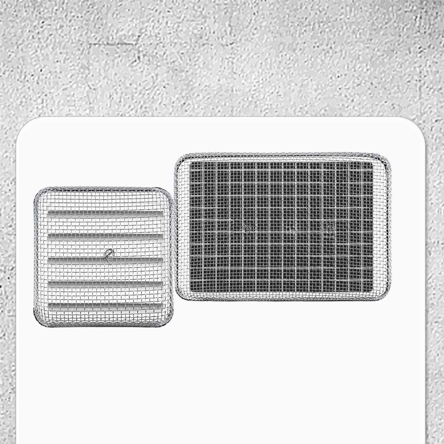 Tatuo Flying Insect Screen Rv Furnace Vent Cover Water Heater Vent Cover Stainless Steel Mesh with Installation Tool - Image 4