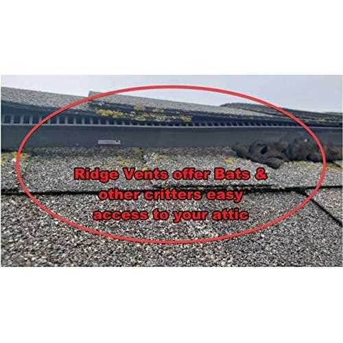 Peak Protector Roof Ridge Vent Exclusion Guard Cover - Image 3