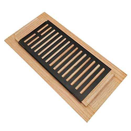 Razo Oak Wood Floor Register Drop in Vent with Damper - Image 3