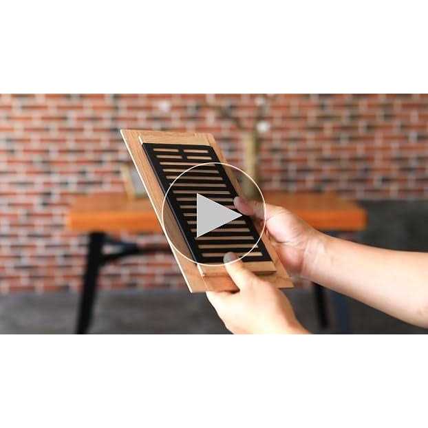 Razo Oak Wood Floor Register Drop in Vent with Damper - Image 3