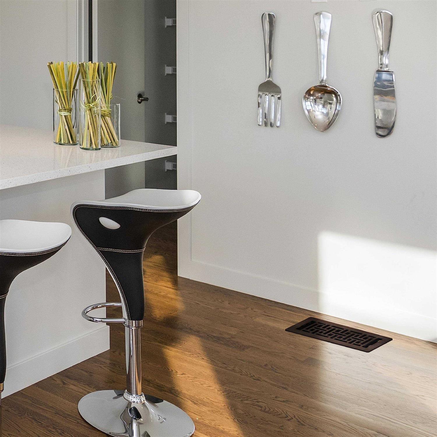 Decor Grates AJH410-RB Oriental Floor Register - Image 3