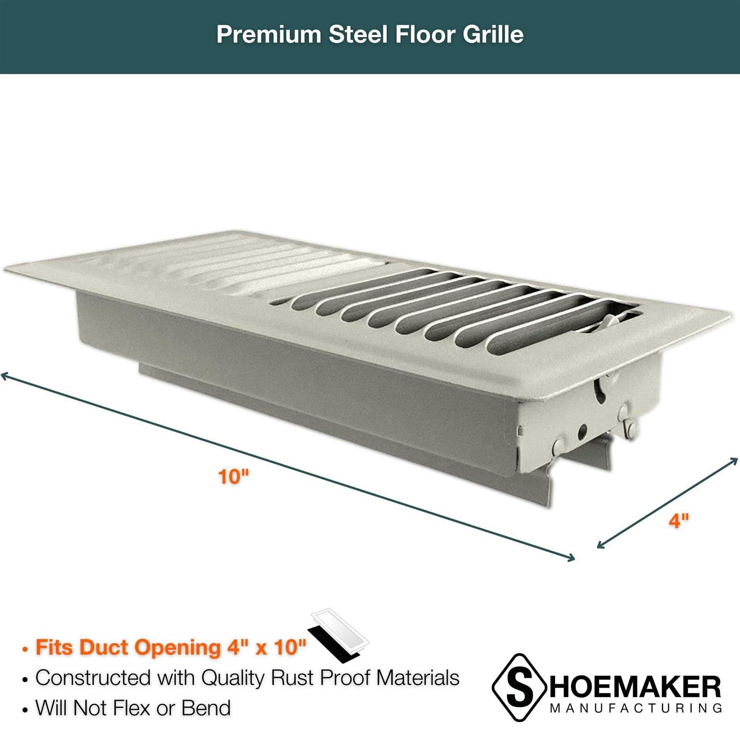 Shoemaker Manufacturing Premium Floor Register - Image 3