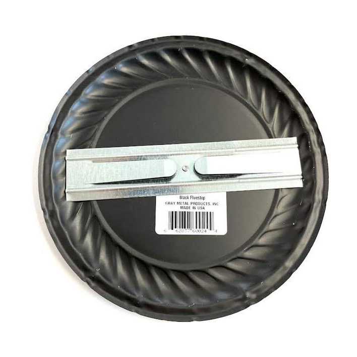 Gray Metal FLUESTOP-BK 8 in. Black Adjustable Flue Stop - Image 5