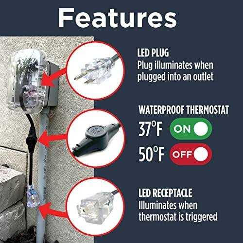Radiant Solutions Company Thermacord Automatic Outdoor Thermostat 120v - Image 3