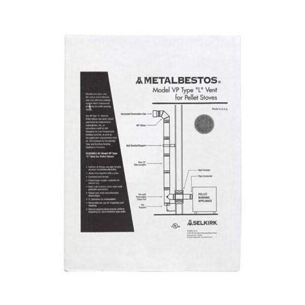 Selkirk VP Pellet Pipe Thru-the-Wall Kit - Image 3