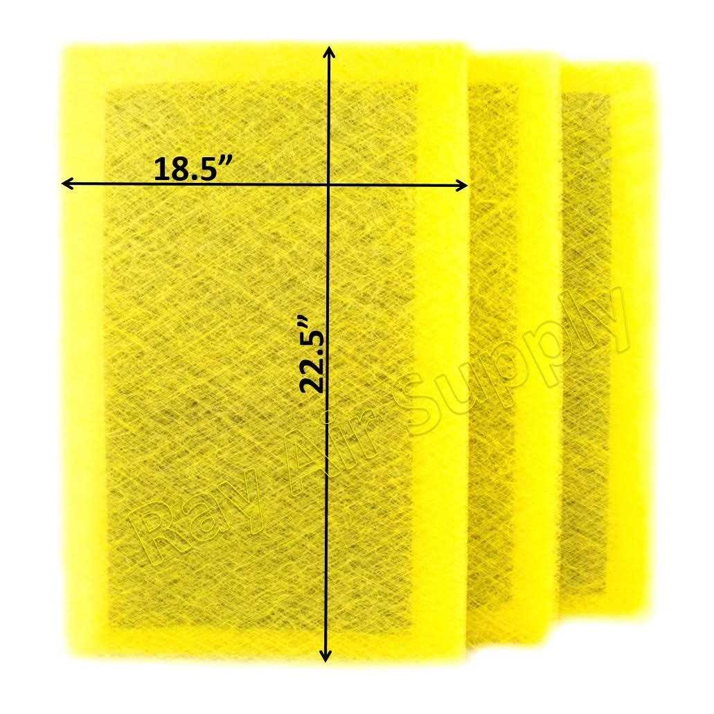 Rayair Supply micropower Guard Air Cleaner Replacement Filter Pads - Image 4