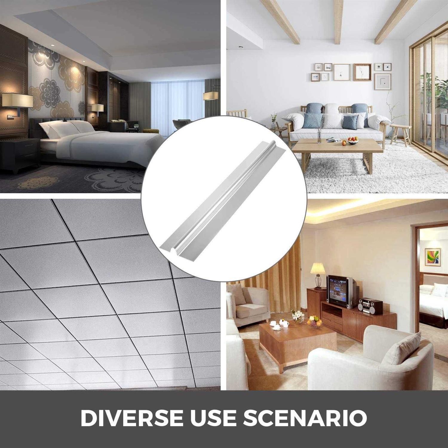 Happybuy PEX Heat Transfer Plates Radiant Heat Transfer Plates 4Ft PEX Aluminum Heat Transfer Plates 1/2Inch Heat Transfer Plates for PEX - Image 5