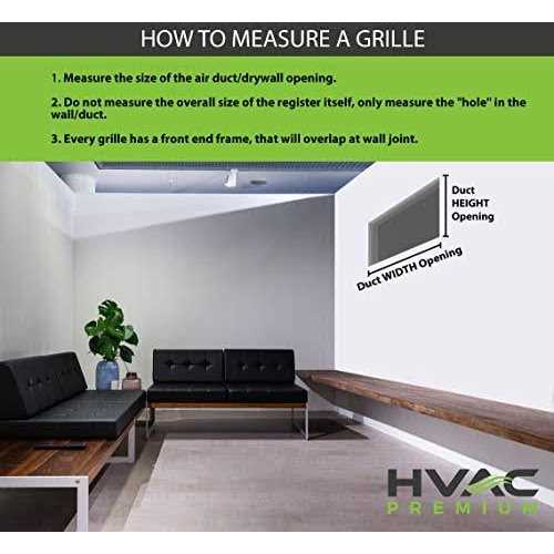 TruAire 18 x 18 White Metal Return Air Grille - Image 5