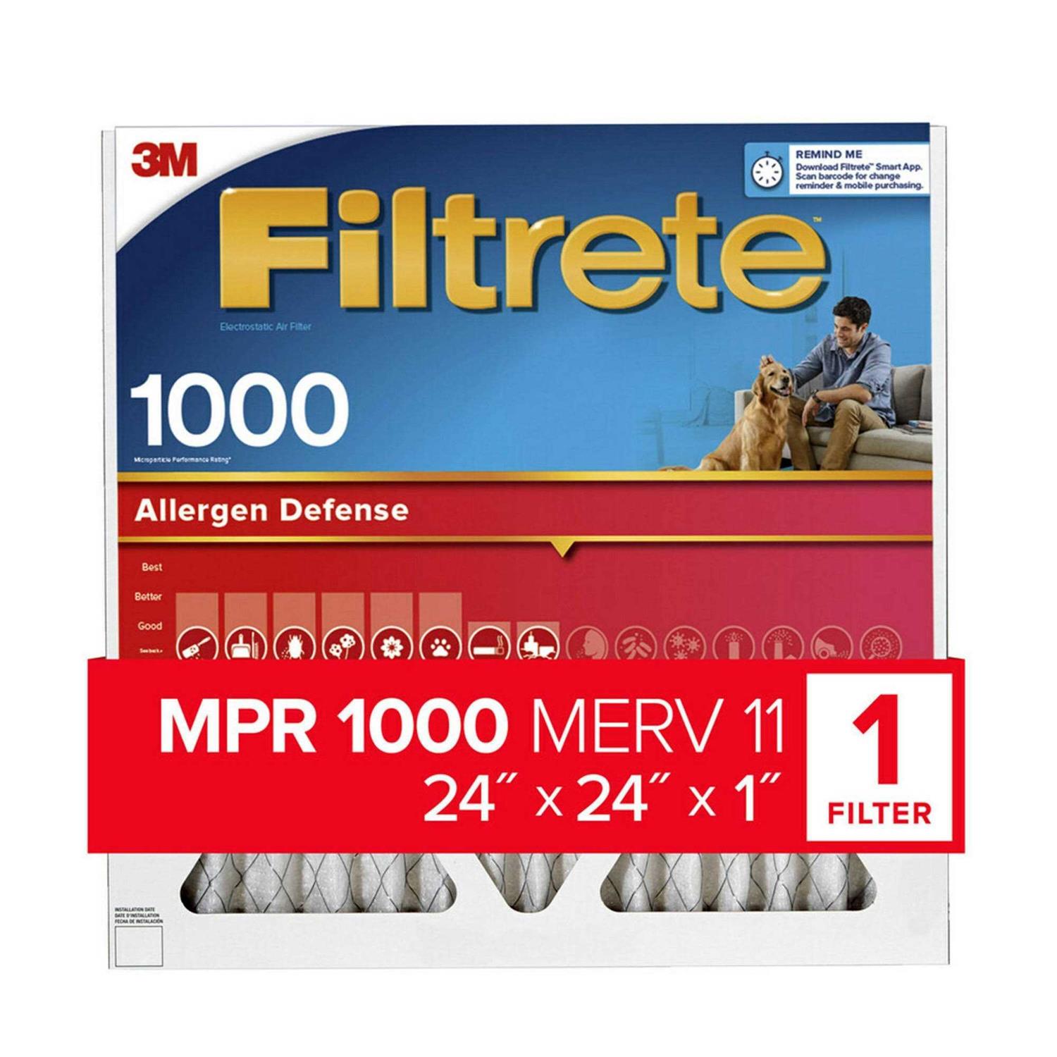 Filtrete 24 x 24 Micro Allergen Air Filter - Image 3