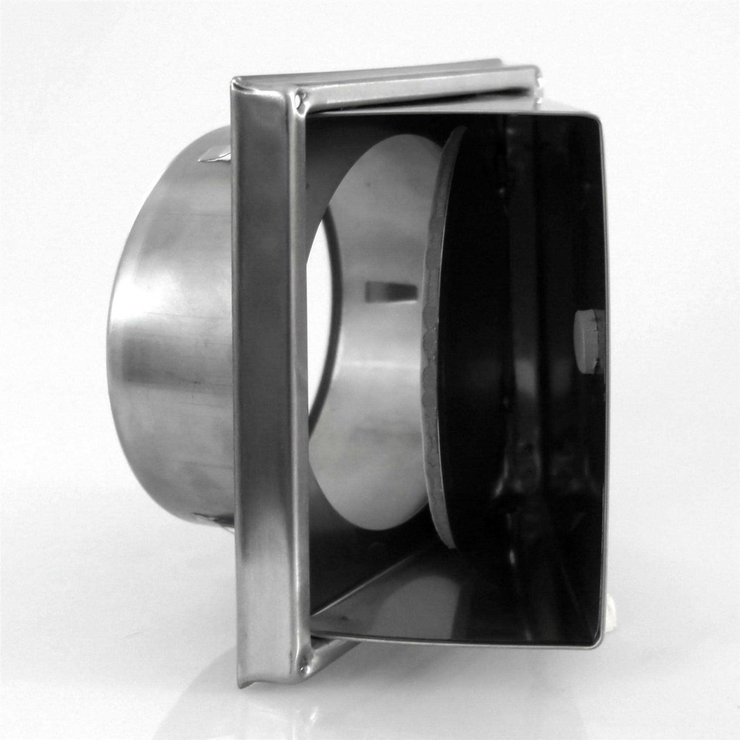 calimaero 4 Dryer Vent Cover Outdoor Walls Cowled External Extractor Fan Vent Dryer Cover - Image 4