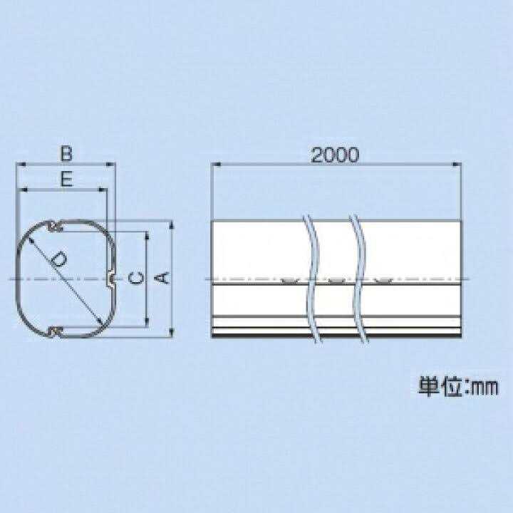 Rectorseal 85104 3.75 x 6.5' Slimduct Duct Line Set Cover - Image 3