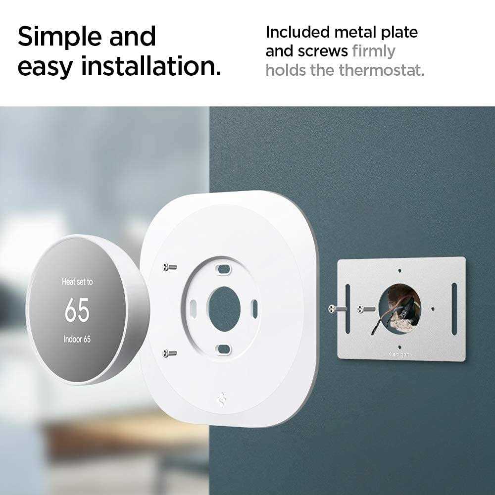 Google Nest Thermostat Wall Plate Spigen.com Official Site - Image 4