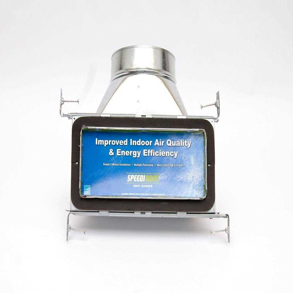 Speedi-Boot Vent Boot Hanger 90 Boot Boot 6 in Dia. 6 in H x 6 in W Collar SBS-4106 NB - Image 3