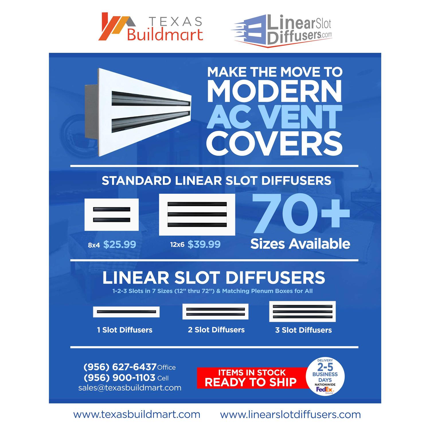 Linear Slot Diffusers BUILDMART Plenum Box for Premium Insulated Plenum Box for Heating and Cooling - Image 2