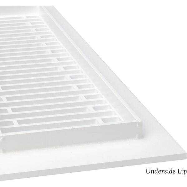 Reggio Register Royal Vent Cover Grille without Mounting Holes Features a Underside Lip Reggio Register - Image 3