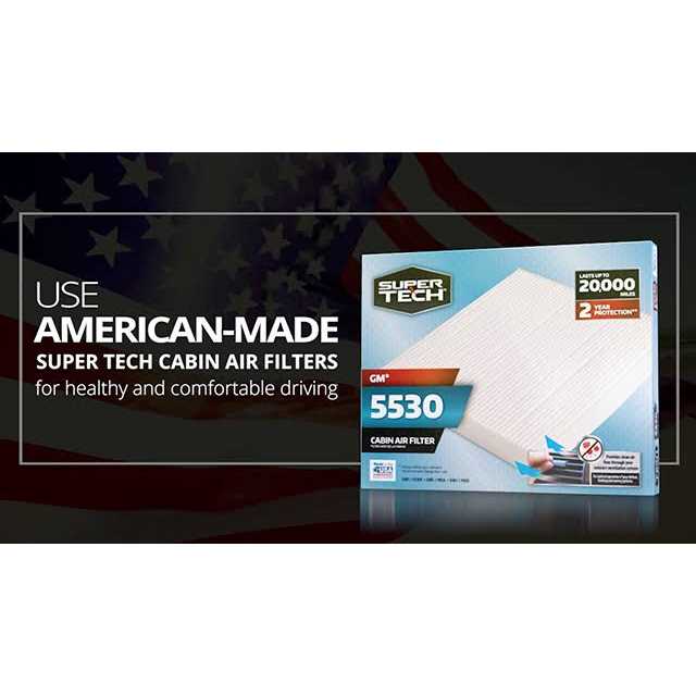 Supertech Cabin Air Filter 5005 Replacement Air/Dust Filter for Chrysler Fits select - Image 4