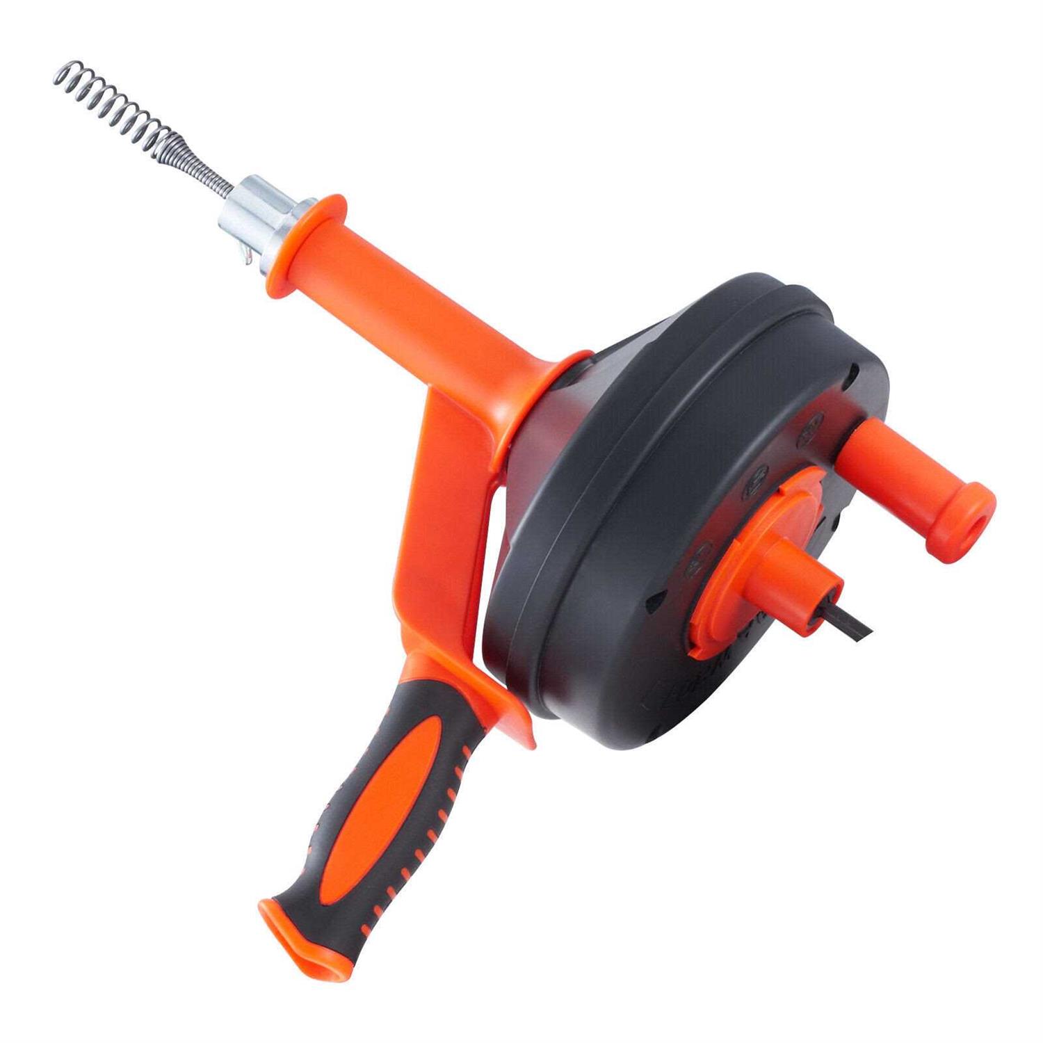 VEVOR Drain Auger 25Ft Plumbing Snake with Drill Attachment - Image 5