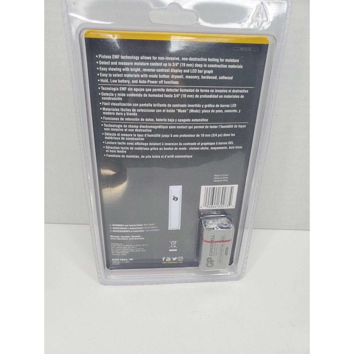 Klein Tools Pinless Moisture Meter ET140 - Image 5