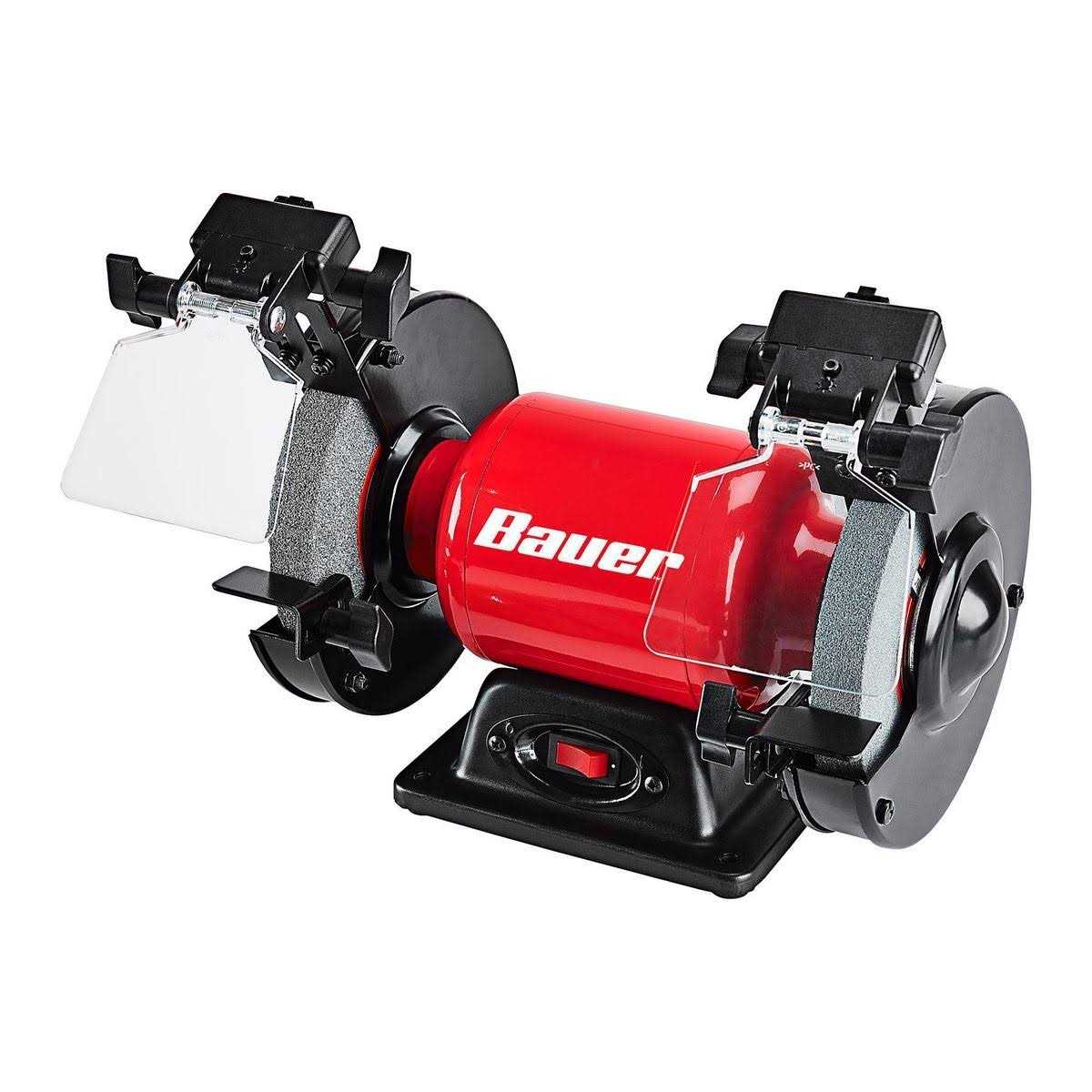 Bauer 6 in. Bench Grinder with LED Lights