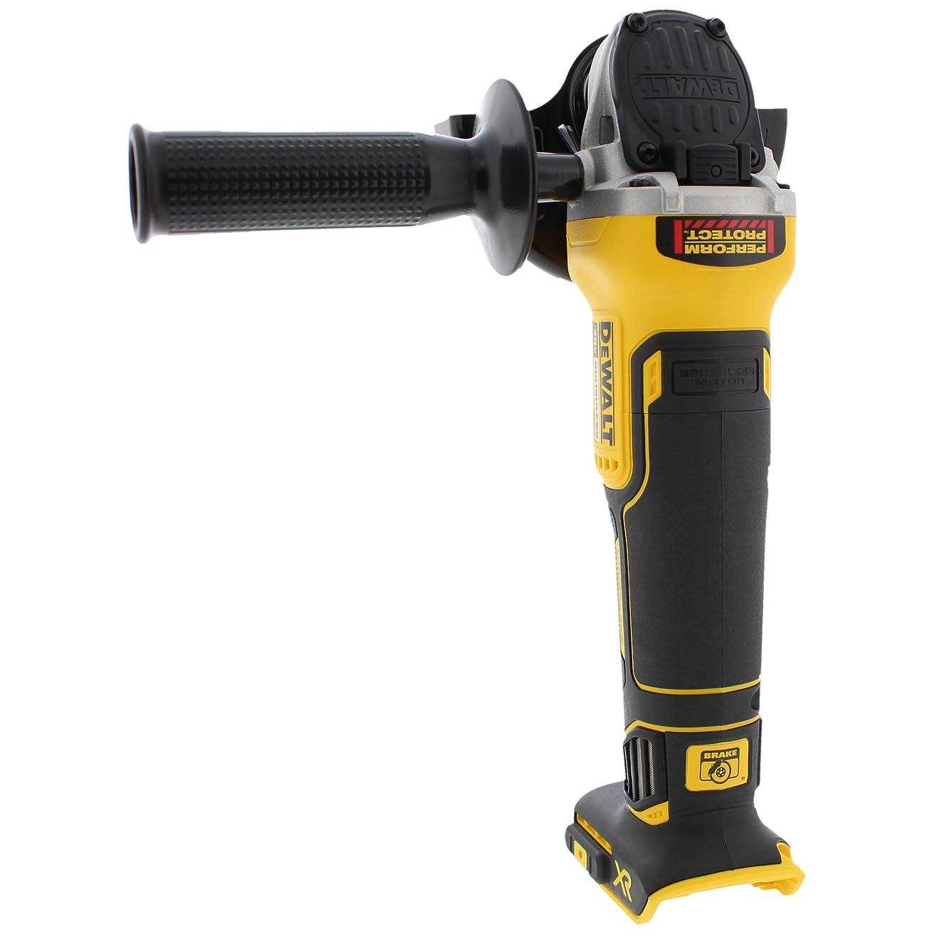 DEWALT 20V MAX Cordless Angle Grinder DCG413B - Image 4