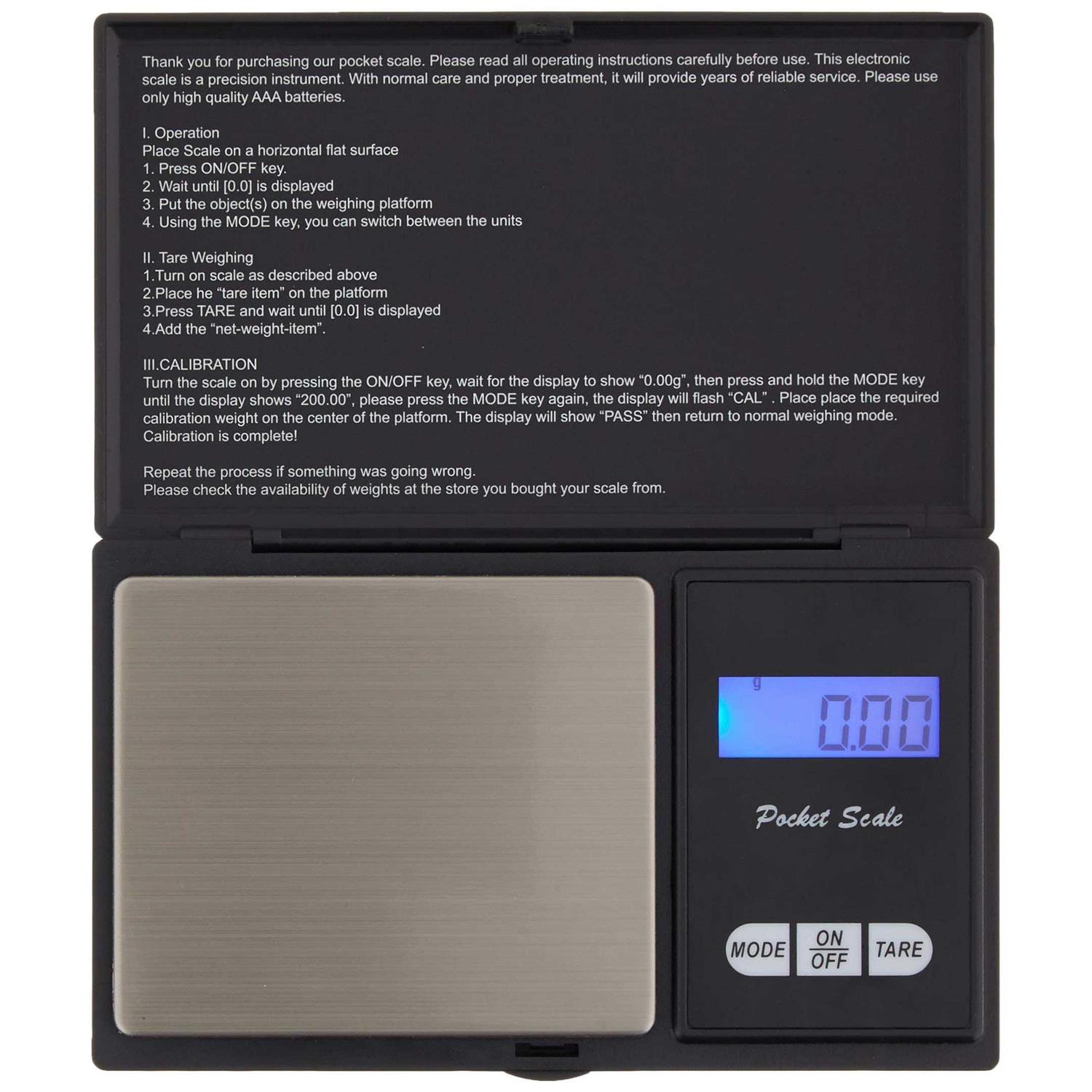 XDFEWFJH Weigh Gram Scale Digital Pocket Scales 500g by 0.01g Grams for Jewelry - Image 4