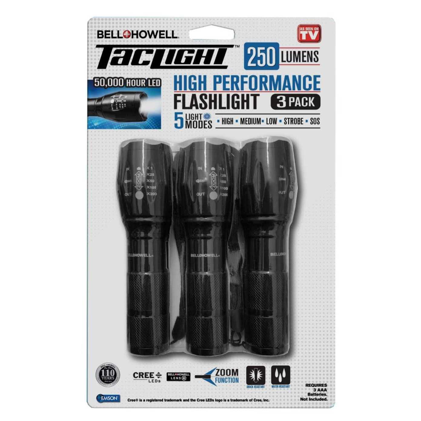 Bell & Howell Taclight Flashlight