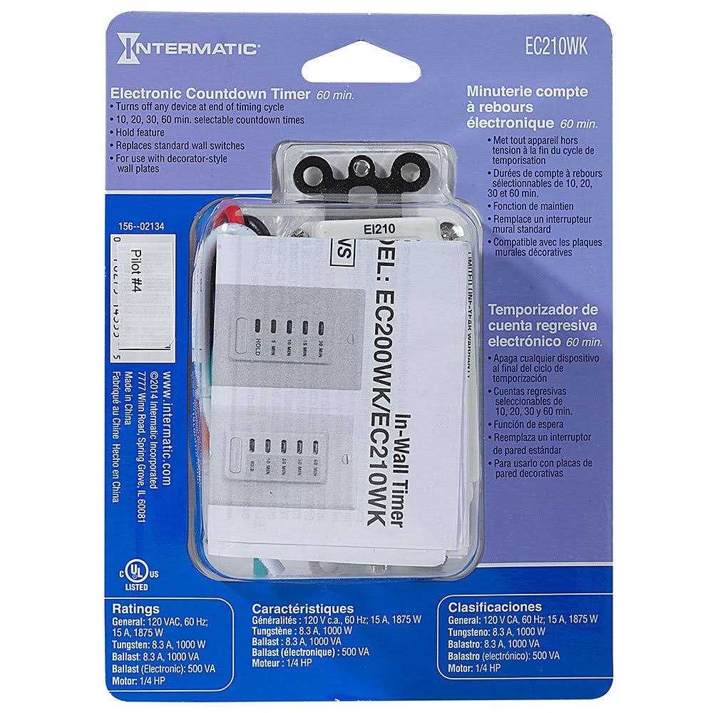 Intermatic 10/20/30/60 Minute Countdown Timer - Image 3