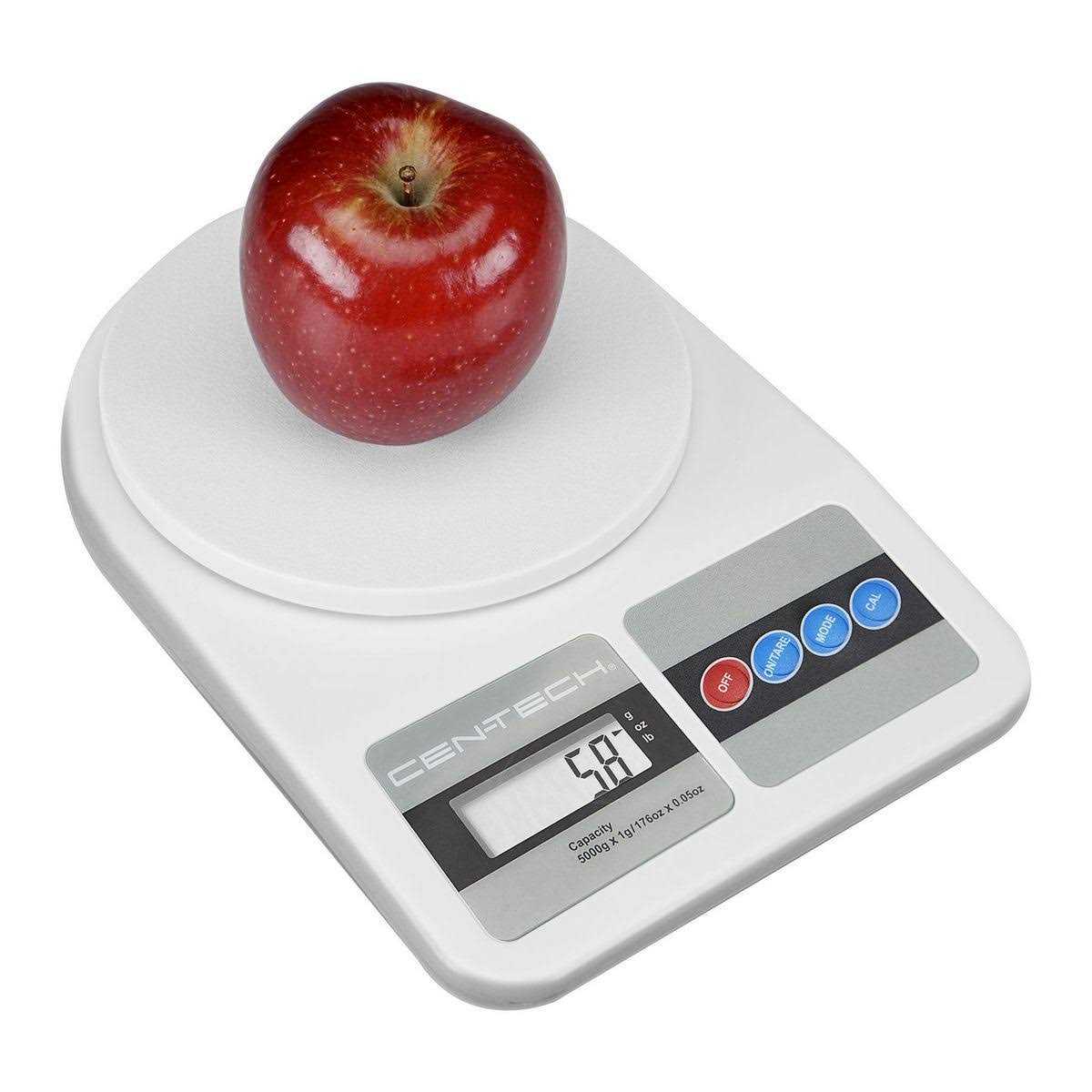 Cen-tech Digital Scale Digital Scale 11 lbs or 5 kg with Lcd Display and Sealed Buttons - Image 3